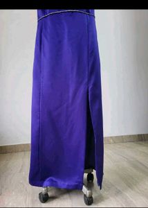 Elegant Purple Maxi Dress