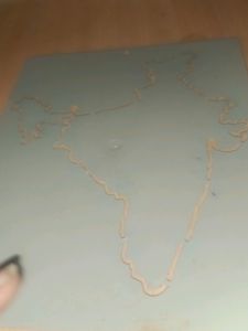 INDIA MAP STENCIL 🇮🇳
