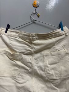 Wide Leg Button Front Pants