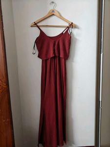 Mauve Sleeveless Jumpsuit