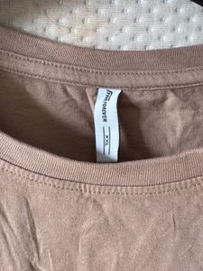 Brown Oversized T-Shirt - XXL