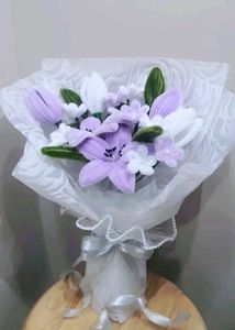 Handmade Crochet Flower Bouquet