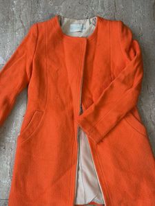 FREE DELIVERY!! Chic Orange Coat