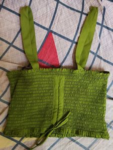 Chic Smocked Crop Top