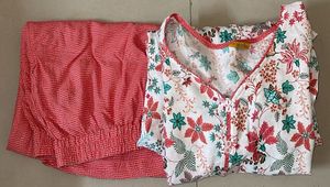 3 Printed A-line Kurti