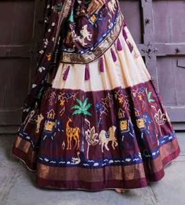 Elegant Maroon lehnga choli gopi
