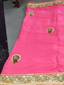 Beautiful 😍❤️ Pure Silk Saree With Blouse