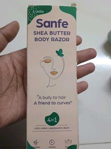 Sanfe Shea Butter Razors (Pack of 3)