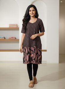 Paisley Print Kurta