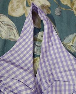 Lilac halter neck top