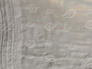 Elegant Chikankari Kurta with Free gift 🎁🎁🎁