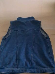 Blue Denim Vest