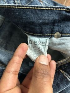 Diesel Distressed Blue Denim Jeans