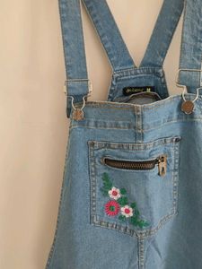 Denim Jumpsuit with free t-shirt