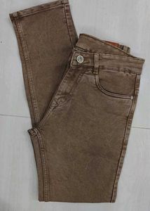 Urban United Men’s Denim Khakhi Br Jeans (Size-30)