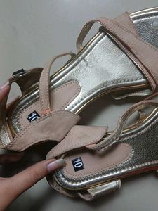 Chic Golden Heels