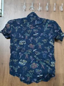 Boys Print Short Sleeve Shirt