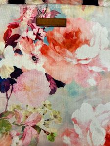 Floral Laptop Bag with Strap