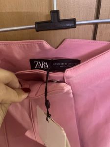 Zara High Waist Formal Trouser Figure Flattering