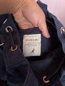 ❌SALE❌KANGOL Dark Blue Canvas Hobo Bag