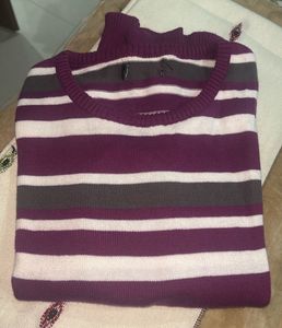 Striped Knit Sweater