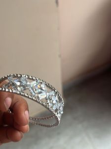 Sparkling Crystal Cuff Bracelet