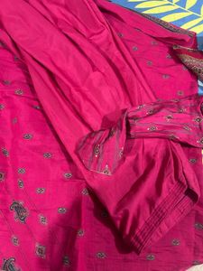 Beautiful Pink Paisley Kurta Set
