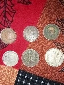 Rare Vintage Indian Coins Collection