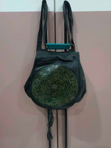 Boho Style Hobo Bag with Intricate Design