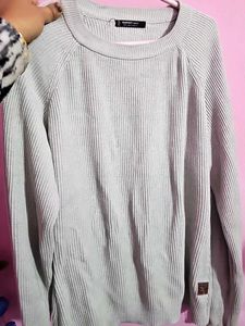 Mango basics Man Ribbed Knit Sweater