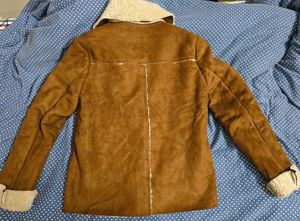 Brown Sherpa Lined Jacket (zara dupe)