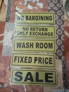 WOODEN SIGN BLOCKS FOR SHOPS