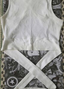 Open Back Tie Crop Top! 💌