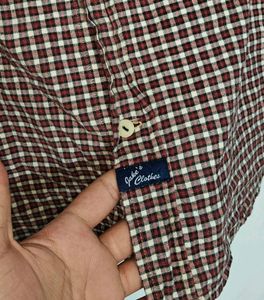 Vintage 🔥Men's Plaid Short Sleeve Shirt