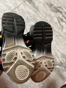 Black And White Rainbow Sandals