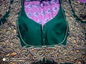 Zardozi Blouse Beautiful Colour