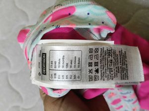 Toddler Girls Rash Guard Swimsuit