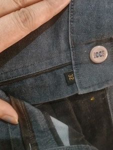 Blue denim cotton Pants