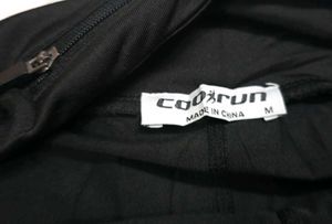 Coorun Black Women's Athletic Shorts