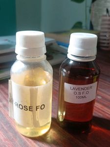 Rose and Lavender Fragrance Oils