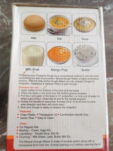 Miracle Atta/Dough Maker cum chop N churn
