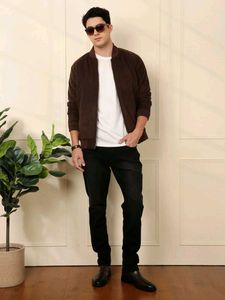Men's Black Slim Fit Jeans