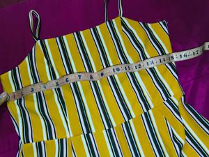 Striped Wide Leg Jumpsuit