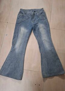 Reworked Flare Denims