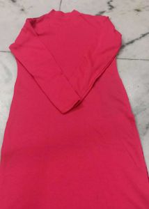 New Unused woolen❤ Pink Printed Kurta