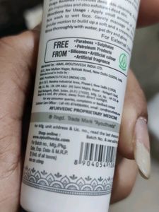 Charcoal Face Wash, Ayouthveda