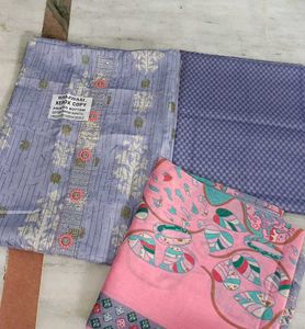 Beautiful Lavender Printed dress material