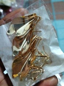 Long Dezine Golden Colour Earings