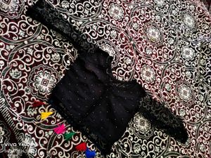 Elegant Black Blouse with Embellishments