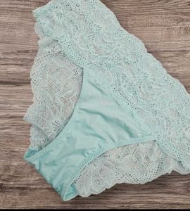 George Mint Lace Hipster Panties